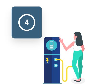 Mise en service borne de recharge