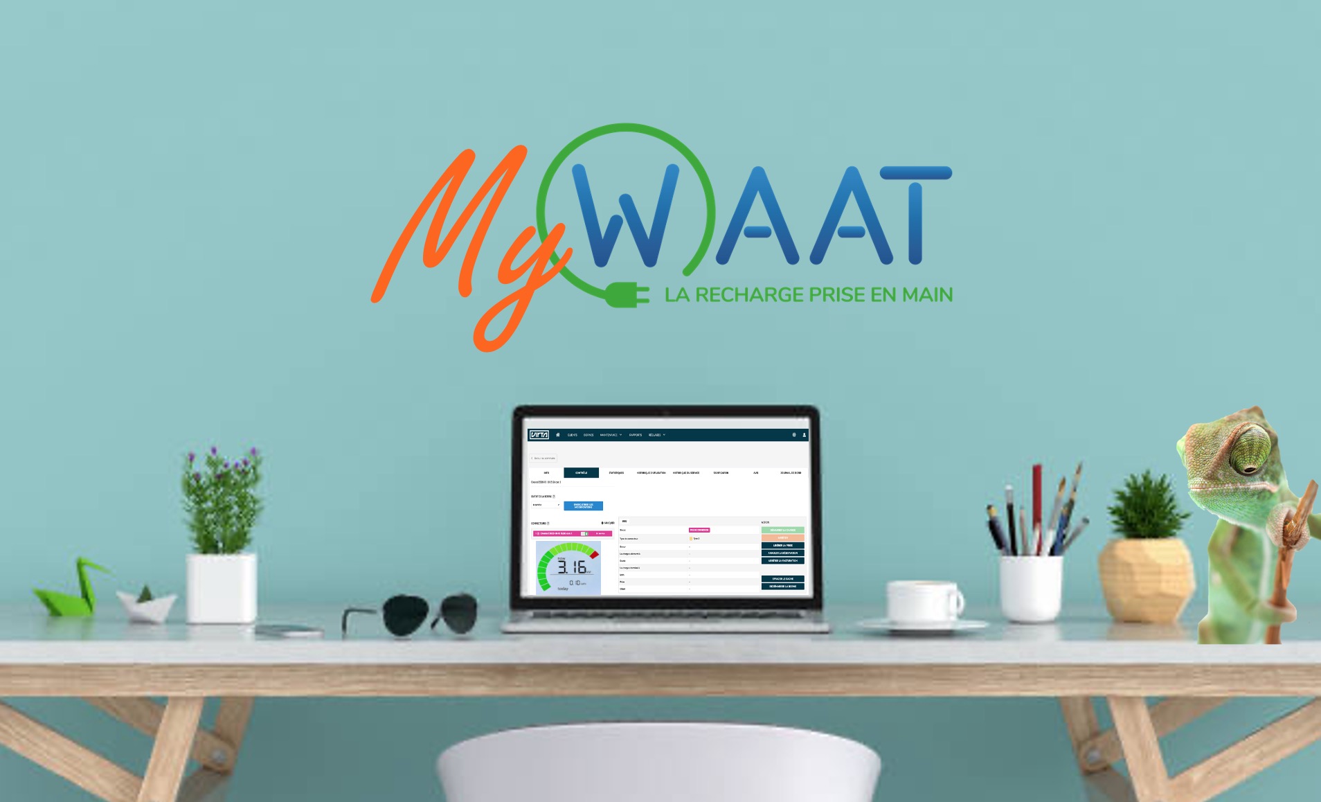 gestion cloud borne de recharge
